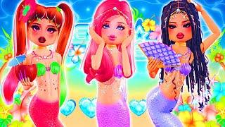 My BESTIES @IBellaYT  @phantommaxx001 & I DO SUMMER MERMAID THEMES In DRESS TO IMPRESS