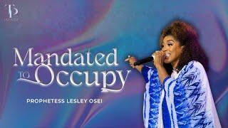 MANDATED TO OCCUPY | THINK PINK 2024 (FIRE NIGHT PRAYERS) | PROPHETESS LESLEY OSEI