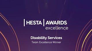 2024 HESTA Excellence Awards: Disability Services - Team Excellence Winner