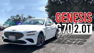 2022 Genesis G70 2.0T - BMW Inspired Driving Dynamics? | POV Binaural Review