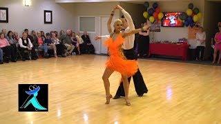 Rumba Dance Performance at Ultimate Ballroom Dance Studio in Memphis