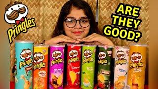 Trying every PRINGLES Flavor