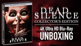 Dead Silence - Collector's Edition | 4K Ultra HD Blu-Ray Unboxing