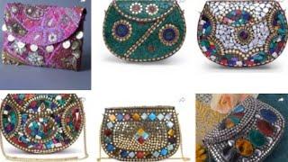 Latest Handicraft Purse Design || New Multi Color Purse  For Womens And Girls