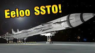 KSP: 208-Seat Eeloo SSTO - No Mining!