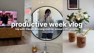 vlog: a productive week in my life as a college student