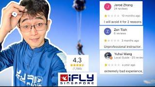 Ifly Singapore  | The bad reviews are real | Honest Review | 4.3⭐️ rated | Indoor Sky Diving.