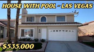 Homes for Sale Las Vegas, Las Vegas Homes for Sale with Pool and Backyard