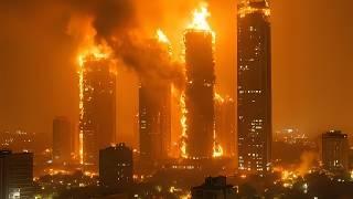CNN 지금: 이스라엘 공격 중 | 300,000명 실종 — 도시가 불타고 있음