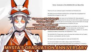 It's been a YEAR since Mysta Rias graduated.. (get ur tissues ready)