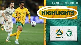 Australia v Saudi Arabia | Highlights | FIFA World Cup 2026 Third Round Qualifier