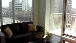 Toronto Condo Downtown 827sqft Corner 1 Bedroom + Den with Parking & Locker