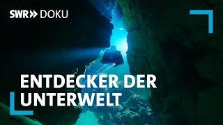 Tauchen in der tiefsten Unterwasserhöhle Deutschlands - Entdecker der Unterwelt | SWR Doku