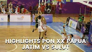 GAME HIGHLIGHTS: JAWA TIMUR VS SULAWESI UTARA. Gila Banget Hustlenya SULUT!