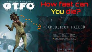 GTFO Speedrun Death% - Shooter in 6.692 sec