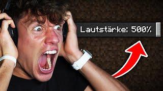 Minecraft mit 500% Lautstärke