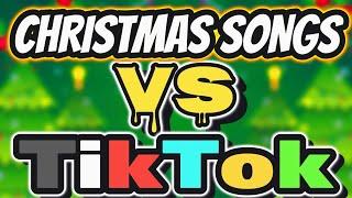 CHRISTMAS SONGS VS TIKTOK DANCE REMIX 2024