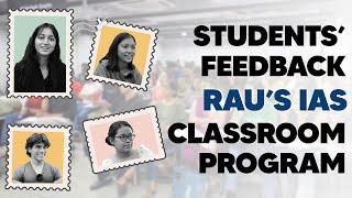 What Students really think about Rau's IAS | Classroom Program | Rau's IAS Review | UPSC CSE 2024