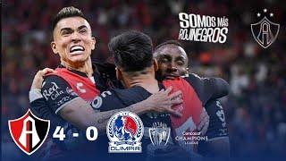 Atlas vs Olimpia RESUMEN 4 - 0 | CONCACAF Champions League 2023