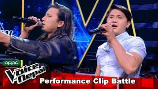 Sandip Vs Kushal "Na Chaheko Hoina Timilai" Battle Round - The Voice of Nepal 2021