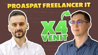 x4 venit în freelancing ca React Developer | Costin Sechila