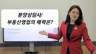 분양상담사/ 부동산영업이 매력있는 이유는?