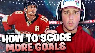 HOW TO SCORE MORE GOALS IN NHL 25!! | Tips From A Pro Player