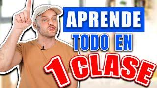 Clase de Inglés para Principiantes | TODO LO ESENCIAL EN UN VIDEO | Aprende Inglés desde Cero