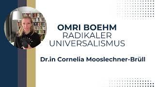 Omri Boehm: Radikaler Universalismus - Rezension / Kritik