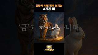 금반지 끼먼 재물운, 금전운 대박나는 띠, 하지만 이 띠는 절대 금반지 끼지 마세요!!