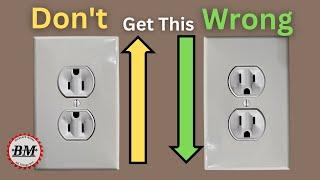 Are your outlets installed upside down? (You may be surprised)