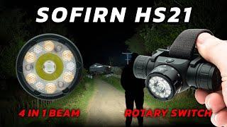 Sofirn HS21 - The best headlamp I've ever used! Rotary Switch, Motion Sensor, Buck Driver