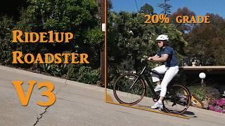 Ride1Up Roadster V3 E-Bike - SURPRISED after testing both single-speed and 9-speed!