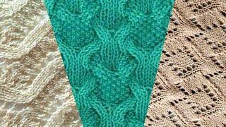 Роскошные узоры для вязания  спицами. Luxurious knitting patterns.