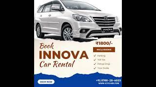  Planning an Outstation Trip? Rent a Toyota Innova with GTC Cabs! 