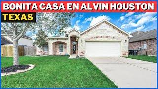 SE VENDE LINDA CASA DE 4 HABITACIONES  EN ALVIN TEXAS