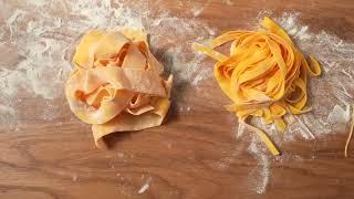 Pasta Masterclass - Fettucine, Tagliatelle, Tagliarini (the Three Musketeers) by Mateo Zielonka