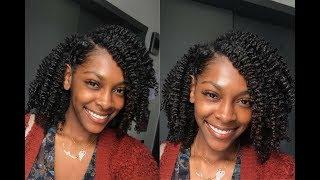 BRAID-OUT TUTORIAL | TALIAH WAAJID APPLE AND ALOE LINE| NATURAL HAIR