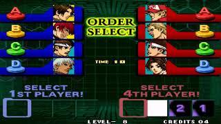 The King of Fighters 1999 A.E. Hack - Gameplay With  Assembled Heros Team [Finish Time Wings]