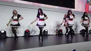 4K/60fps G-STAR 2019 BEXCO Korean models dancing, Gravity