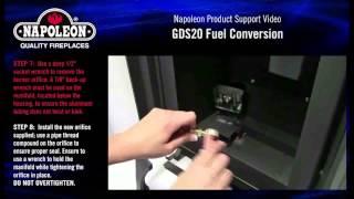 Napoleon GDS20 Fuel Conversion Tutorial