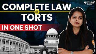 Law Of Torts One Shot Revision | Complete Law of Torts | CLAT PG 2024 & LLM Entrance Exam