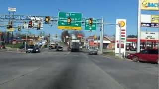 Breezewood Interchange inbound