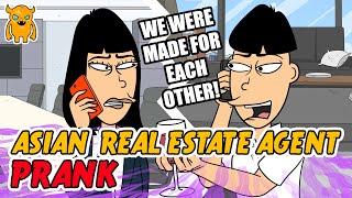 CRAZY Asian Real Estate Agent Prank (animated) - Ownage Pranks