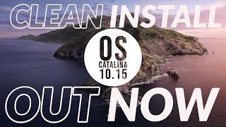 CLEAN INSTALL Mac OS Catalina 10.15 GUIDE! 4K