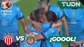 ¡GOLAZO! Tremendo zapatazo al ángulo | Necaxa 1-4 Chivas | Liga Mx Femenil-CL2023 J2 | TUDN