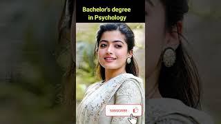 South Actress Education #rashmika mandona #trisha#nayantara#viral shorts#trending short