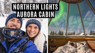 Saariselka Finland's Northern Lights Village! - Seeing the Northern Lights in Aurora Cabin