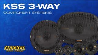 Kicker KSS 3-Way Component Systems