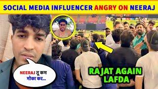 Rajat Dalal Again ECL Lafda Video Viral  Social Media Influencer ANGRY  On Neeraj Goyat